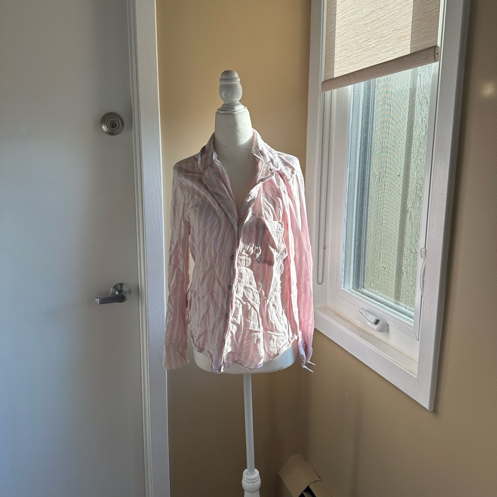 Pink Striped Pj Set
